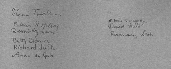 Ever-readies - signatures