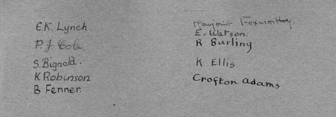 The Workers - signatures