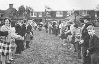 Brick passing, Autumn 1961